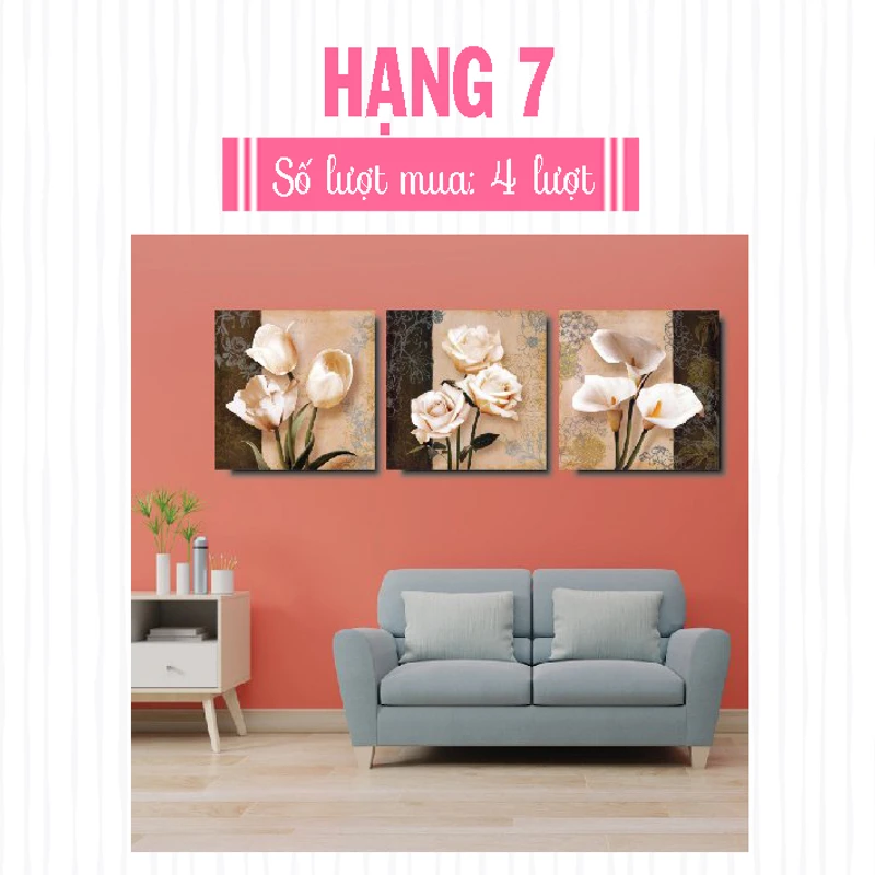 Top tranh treo tường bán chạy nhất tháng 3/2019