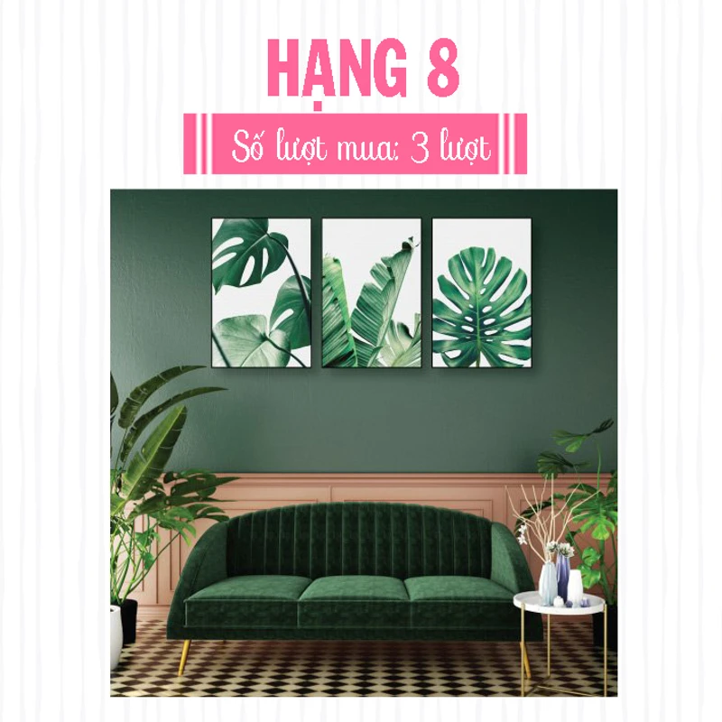 Top tranh treo tường bán chạy nhất tháng 3/2019