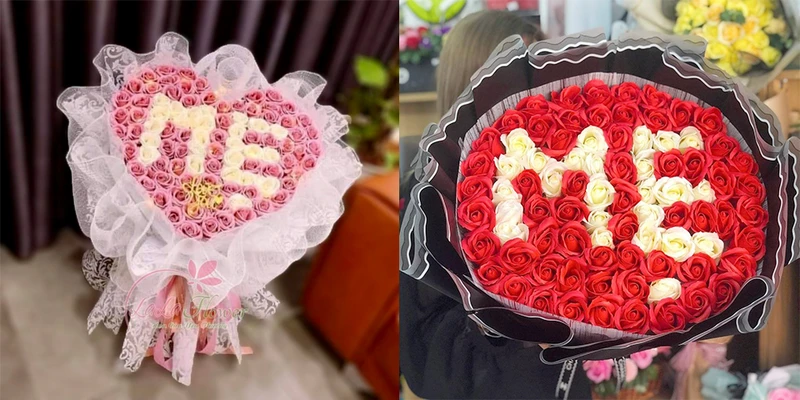 Bó hoa chúc mừng 8/3 đẹp nhất