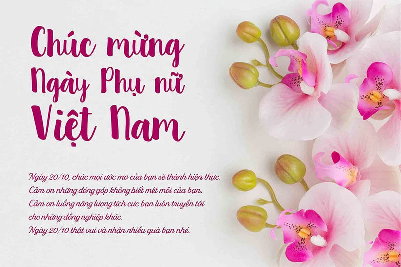 Bộ hình ảnh chúc mừng ngày 20/10 đẹp, độc đáo và ý nghĩa nhất 2025