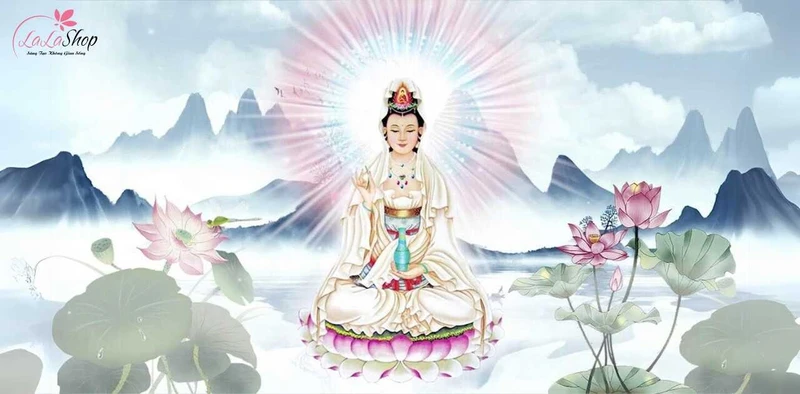 Hình ảnh Quan Thế Âm Bồ Tát cao quý