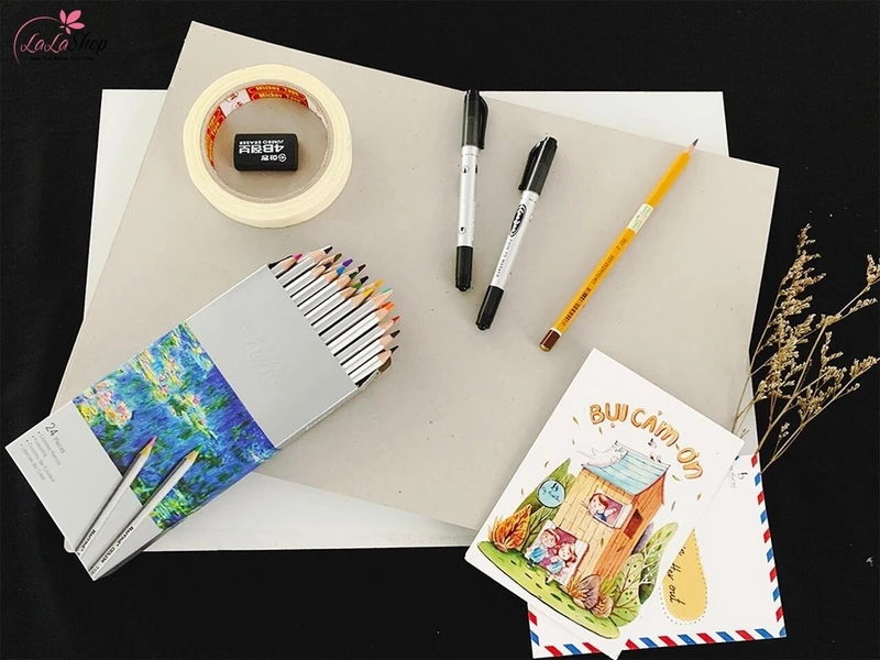 Hướng dẫn vẽ tranh phong cảnh Hà Nội siêu đơn giản