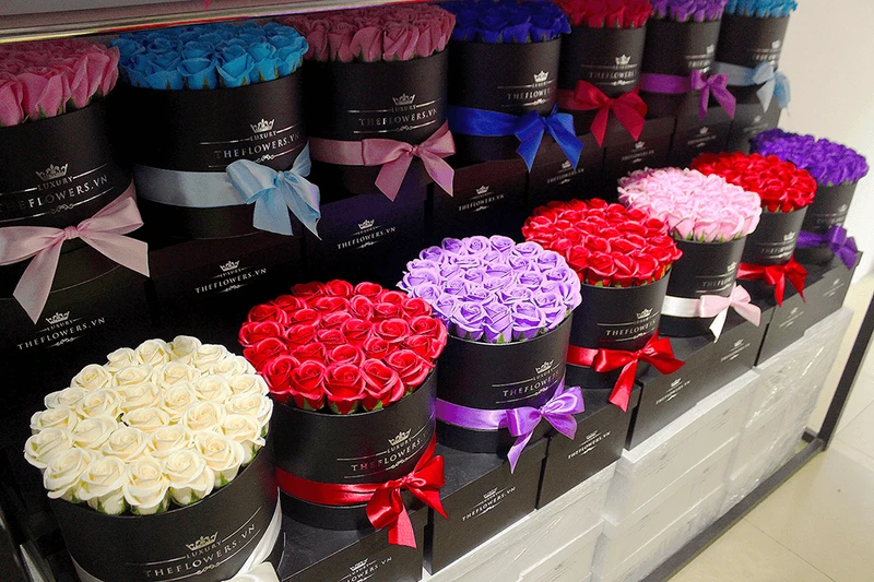 Hoa hồng sáp thơm bán ở đâu Tphcm rất được nhiều người quan tâm hiện nay