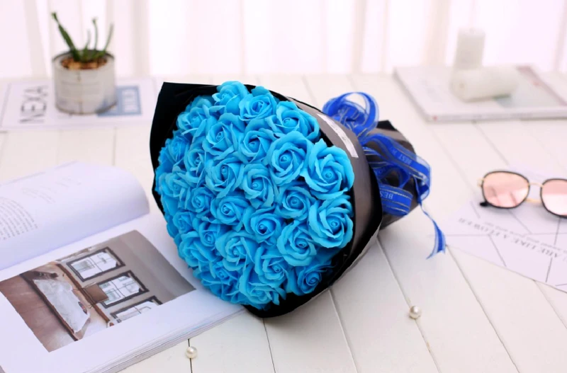 Hoa hồng sáp thơm được làm từ thành phần tự nhiên không độc hại