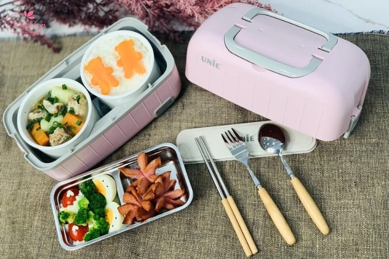 Hộp cơm giữ nhiệt tiện lợi, giữ ấm thức ăn, tiết kiệm thời gian so với đi ăn ngoài