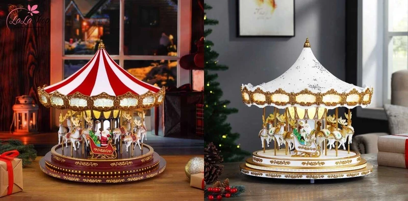 Hộp nhạc là món quà Giáng sinh lãng mạn