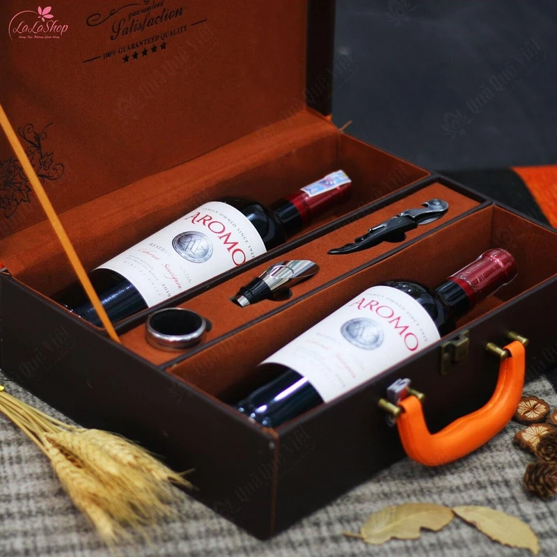 Hộp quà rượu - món quà cao cấp