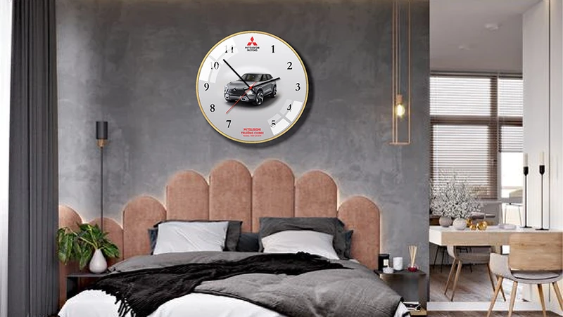 In logo và thiết kế đồng hồ treo tường theo yêu cầu đang rất được khách hàng ưa chuộng