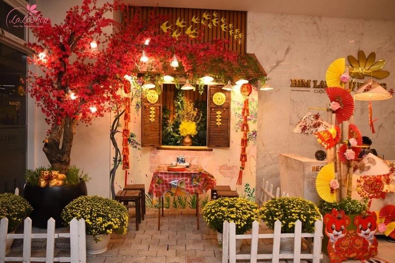 Không gian Tết đẹp giúp lưu giữ khoảnh khắc đẹp vào những ngày đầu năm