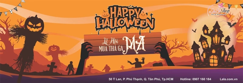 Lala Shop chuyên bán đồ hóa trang Halloween cho bé gái siêu đẹp, giá rẻ