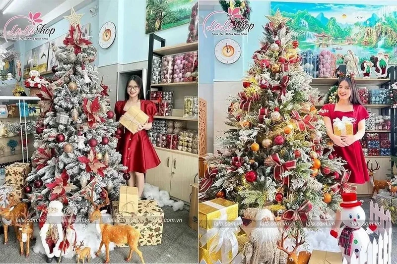 Lala Shop chuyên cung cấp các dịch vụ trang trí Noel theo yêu cầu tại TP.HCM