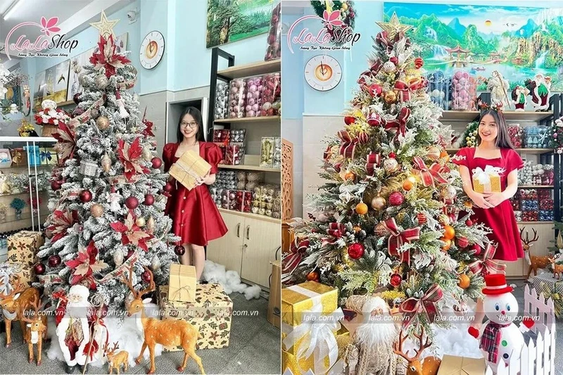 Lala Shop chuyên cung cấp sỉ và lẻ các phụ kiện trang trí Noel