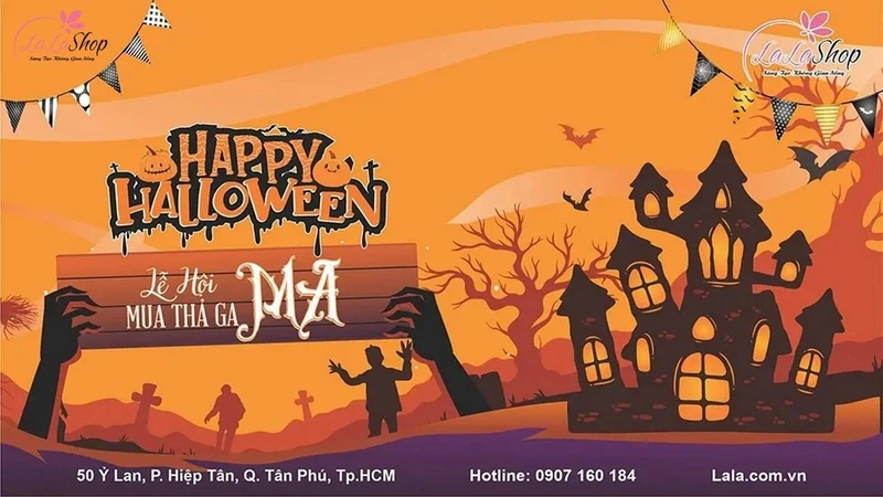 Lala shop - cửa hàng bán đồ hóa trang Halloween giá rẻ siêu đẹp ở TpHCM