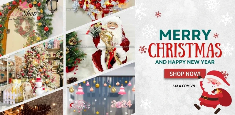 Lala Shop giúp bạn có được những món đồ trang trí Noel siêu đẹp giá rẻ