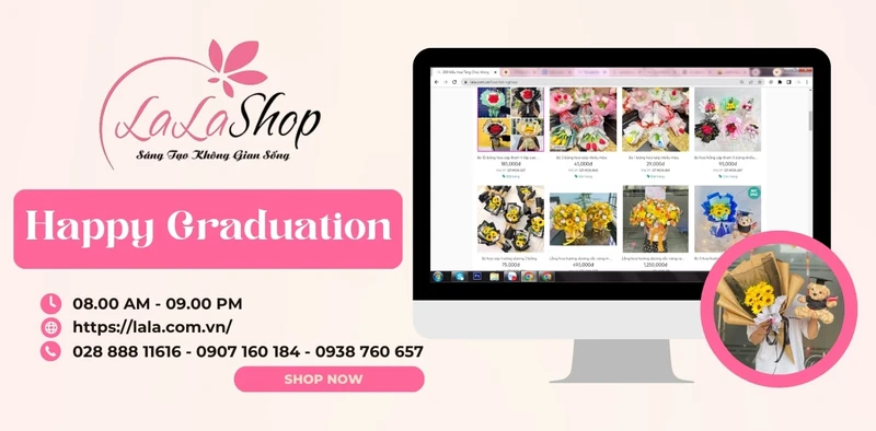 Lala Shop là địa điểm bán quà tốt nghiệp uy tín chất lượng tại TP.HCM