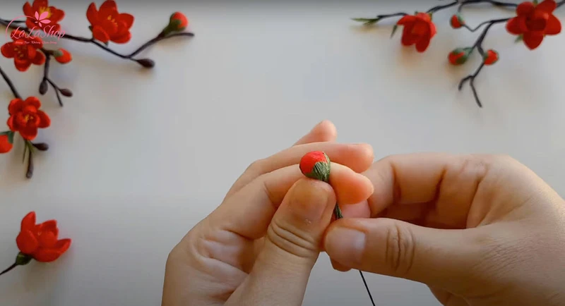 Làm búp hoa và nụ hoa