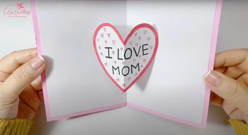 Làm trái tim pop-up