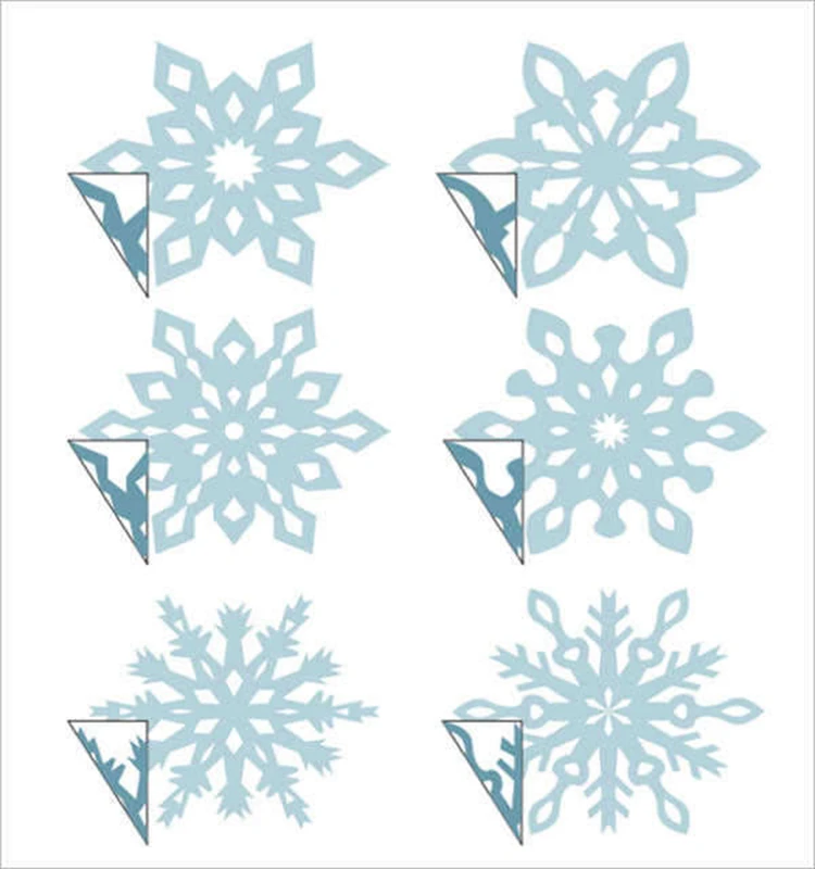 Cách cắt bông tuyết bằng giấy đơn giản trang trí Noel 2026