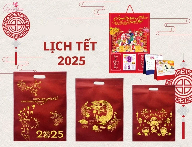 Lịch Tết luôn là món quà Tết truyền thống nhưng không bao giờ lỗi thời
