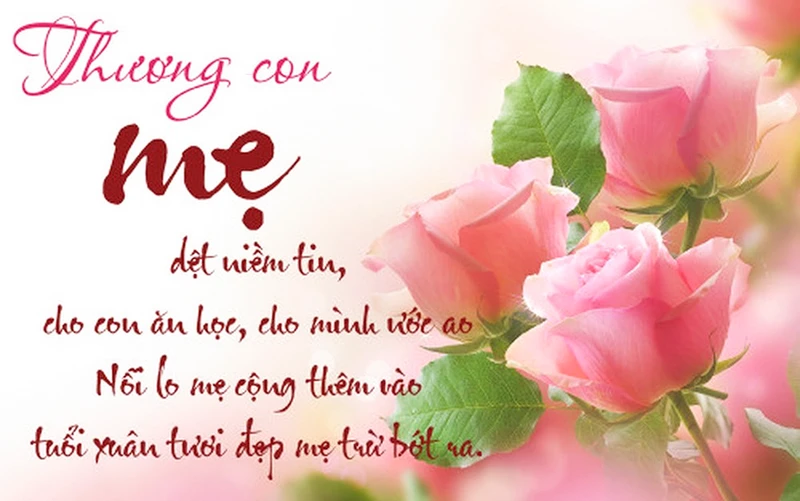 Lời chúc hay và ý nghĩa dành cho Mẹ nhân ngày 8/3