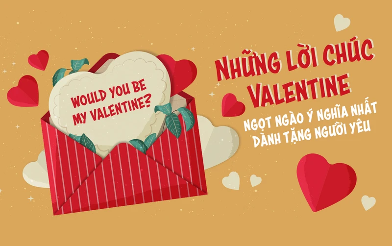 Lời chúc Valentine cho người yêu ngọt ngào nhất 2023