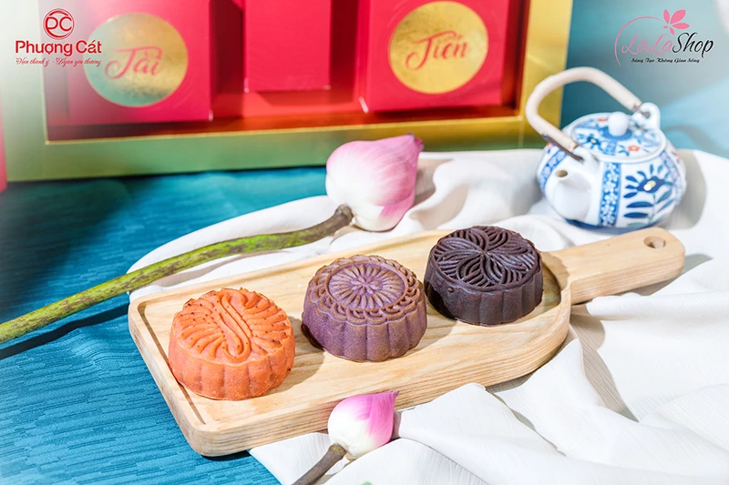 Mẫu bánh trung thu hiện đại siêu đẹp 1