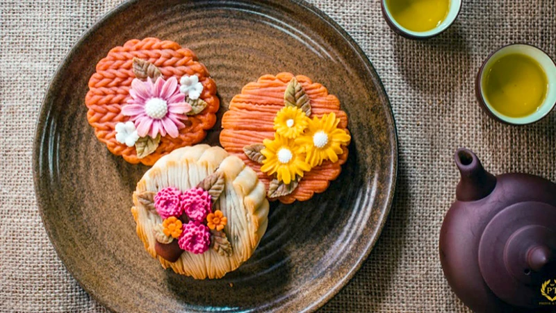 Mẫu bánh trung thu hiện đại siêu đẹp 9