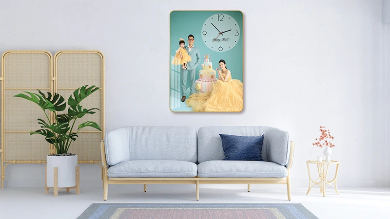 Những mẫu đồng hồ treo tường in theo yêu cầu siêu đẹp tại Lala