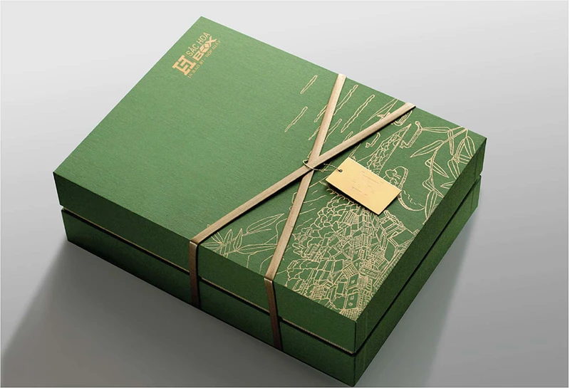 Mẫu hộp đựng quà Tết đẹp và sang trọng 1