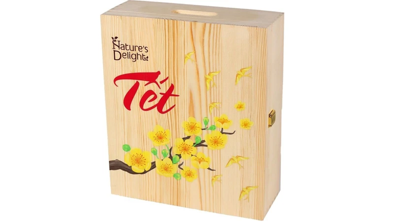 Mẫu hộp đựng quà Tết đẹp và sang trọng 3