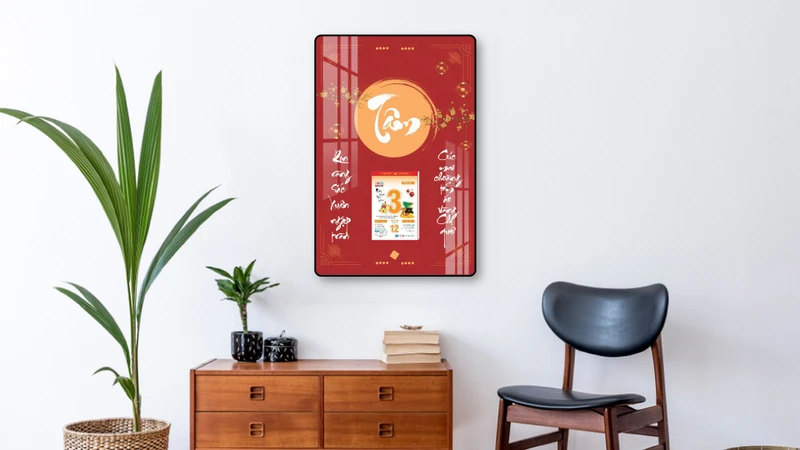 Mẫu lịch treo tường Tết thiết kế và in theo yêu cầu đẹp nhất tại Lala