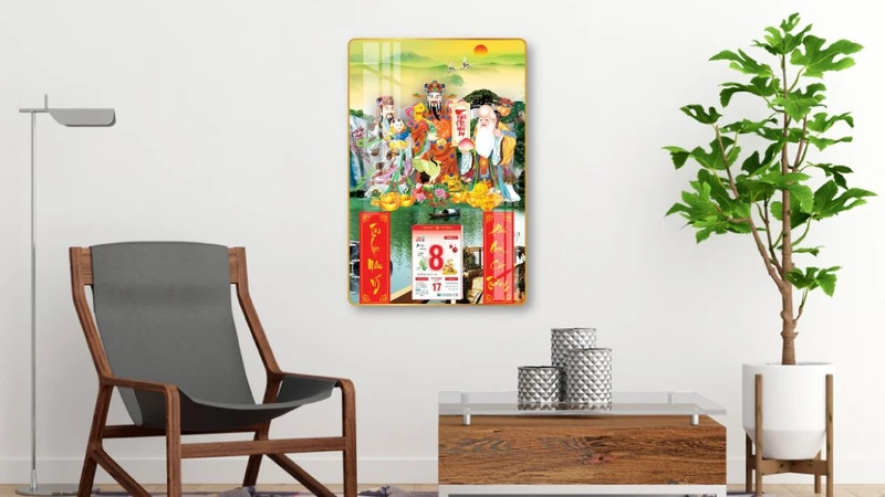 Mẫu lịch treo tường Tết thiết kế và in theo yêu cầu đẹp nhất tại Lala