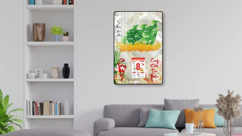 Mẫu lịch treo tường Tết thiết kế và in theo yêu cầu đẹp nhất tại Lala