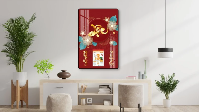 Mẫu lịch treo tường Tết thiết kế và in theo yêu cầu đẹp nhất tại Lala