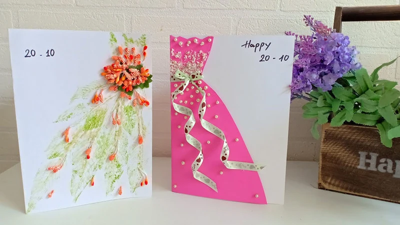 Mẫu thiệp chúc mừng ngày 20/10 cho trẻ mầm non đẹp nhất 2023