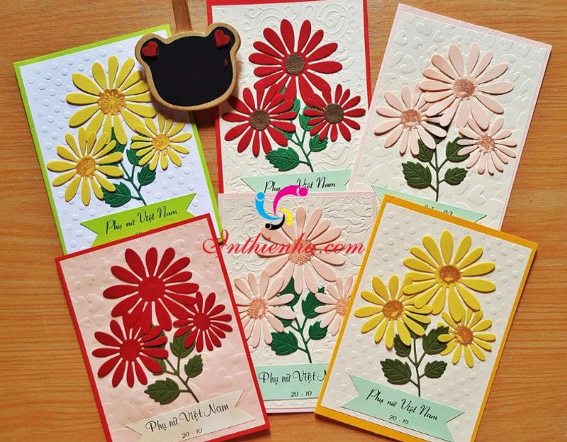 Mẫu thiệp chúc mừng ngày 20/10 sáng tạo
