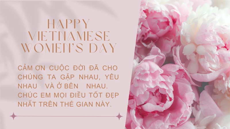 Mẫu thiệp chúc mừng ngày 20/10 tặng người yêu