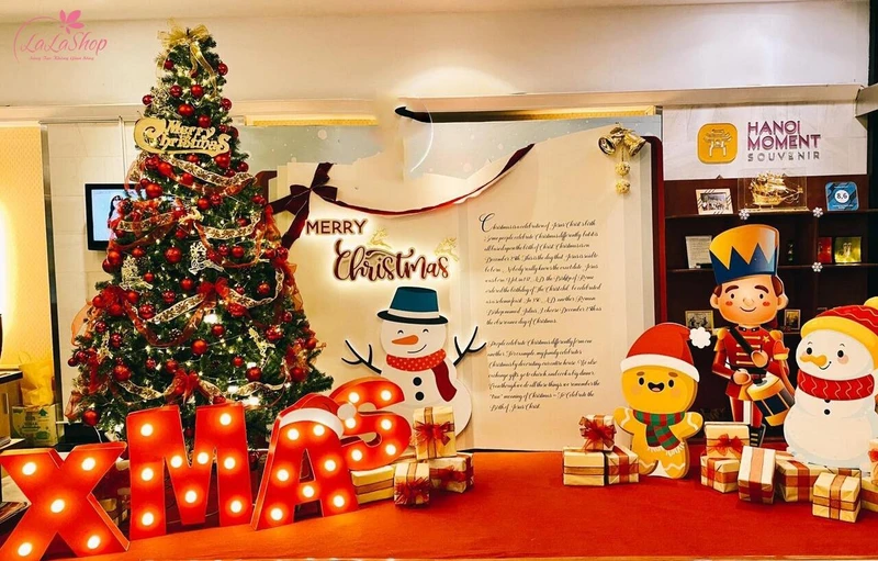 Mẫu trang trí Noel được yêu thích mẫu 7