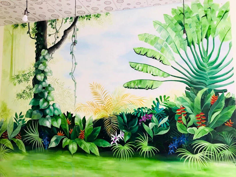 Dịch vụ vẽ tranh tường 3D giá rẻ siêu đẹp chuyên nghiệp tại TpHCM