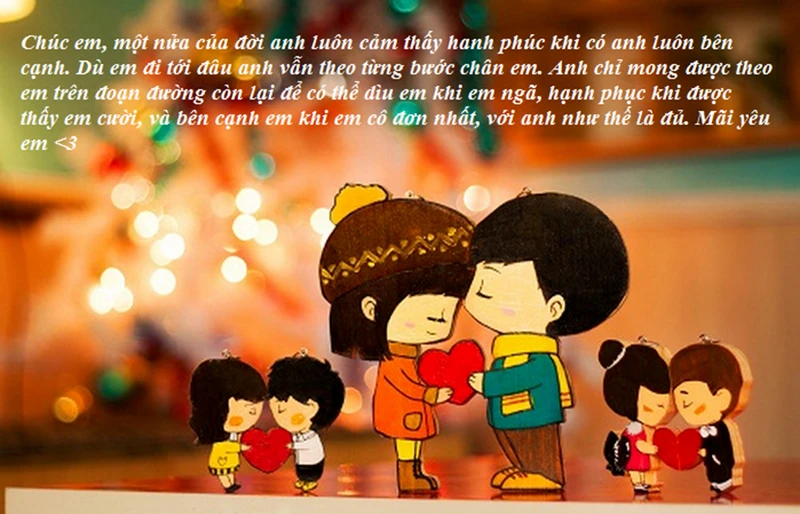 Một trong những lời chúc Valentine ngọt ngào nhất