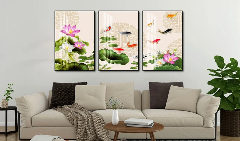 Mua tranh cá chép siêu đẹp giá rẻ tại Lala Shop