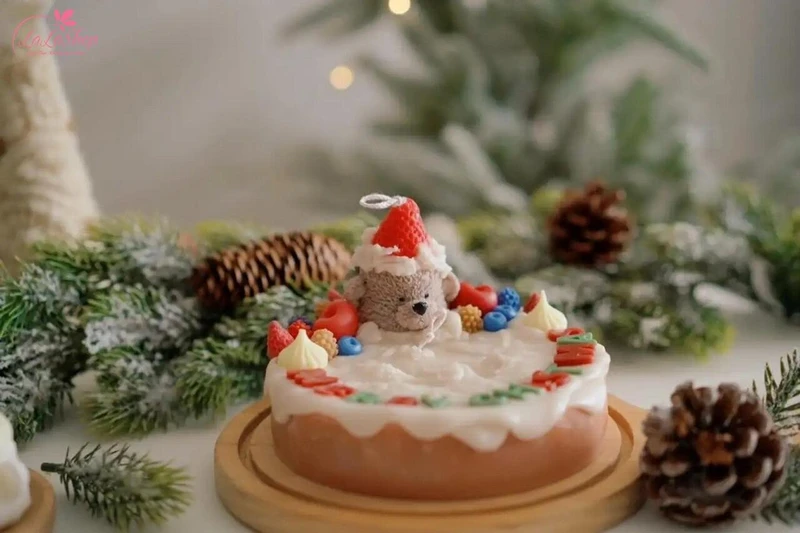 Nến thơm vô cùng phù hợp với không khí Giáng sinh