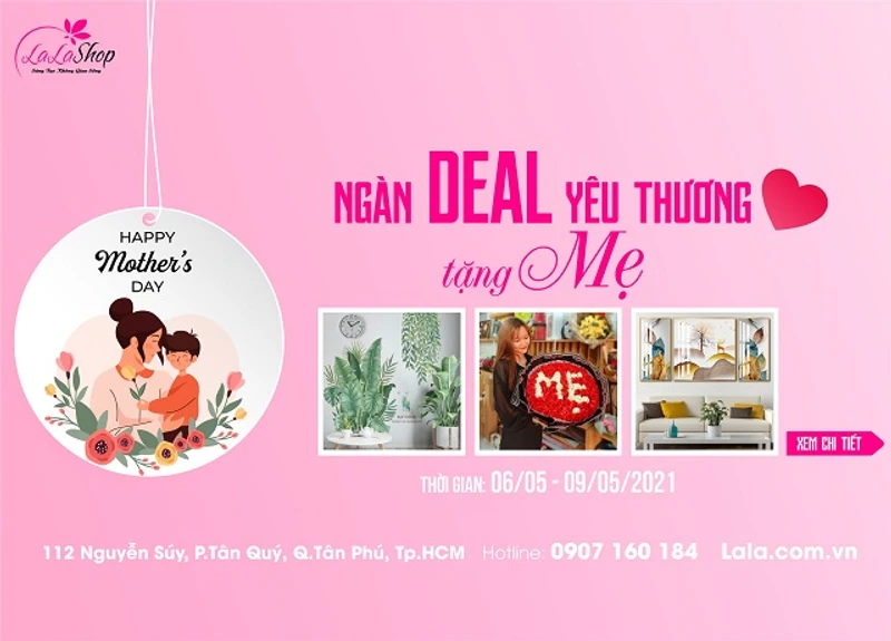 Ngàn deal yêu thương tặng mẹ