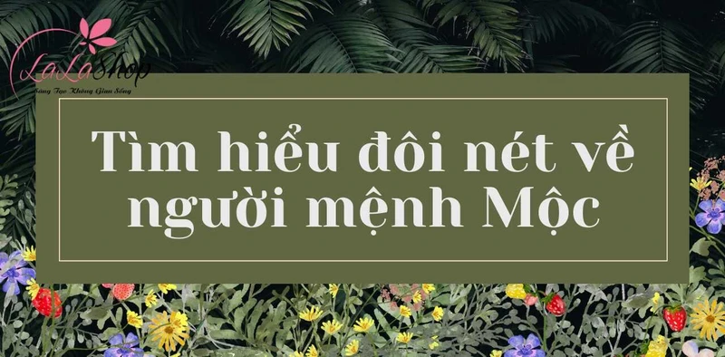 Người mệnh Mộc có tài xã giao, tác phong linh hoạt nhưng hơi cố chấp và bảo thủ