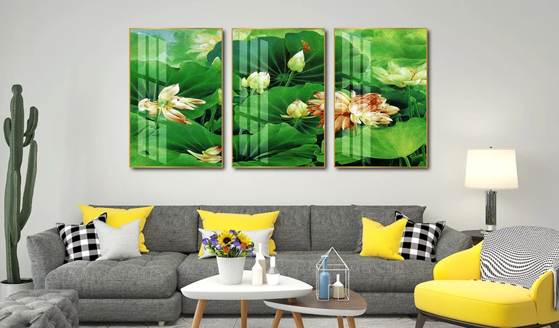 Người tuổi Tỵ sẽ hợp với tranh phong thuỷ chủ đề hoa sen