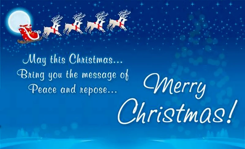 Những lời chúc giáng sinh bằng tiếng Anh hay và ý nghĩa nhất