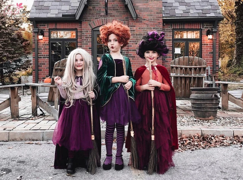 Phù thuỷ là nhân vật quen thuộc vào Halloween