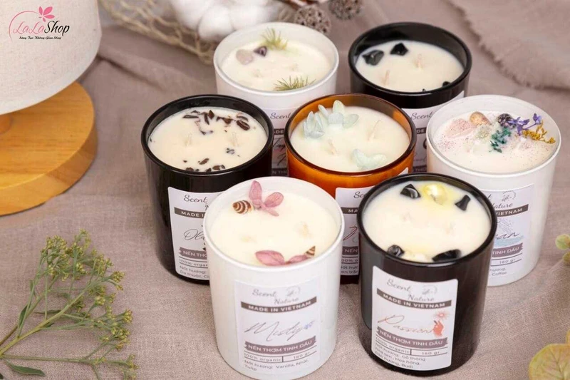Scent Nature sở hữu nến thơm có nguồn gốc thiên nhiên được nhiều người ưa chuộng