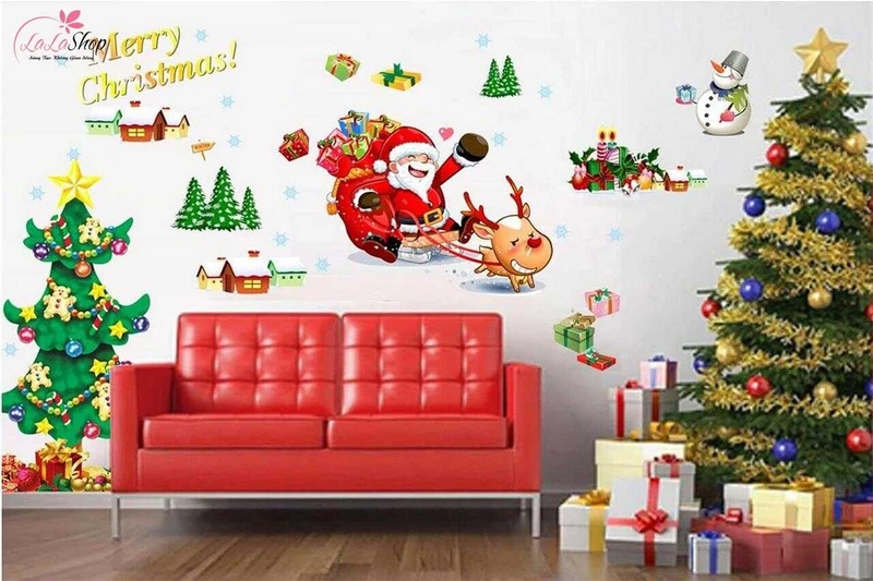 Sử dụng decal trang trí là cách làm đơn giản nhưng vô cùng thu hút