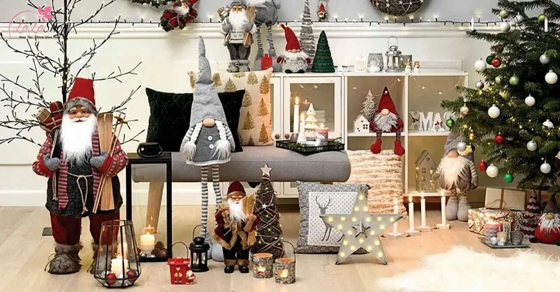 Sử dụng mô hình các nhân vật sẽ giúp không gian sống động và vui tươi